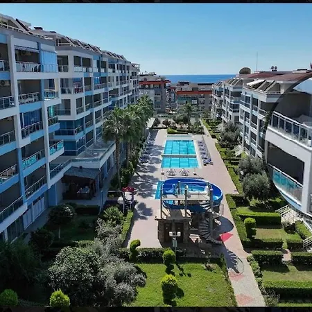 דירה Aura Blue D6 , One-bedroom Like A 5 Star In Heaven אלאניה